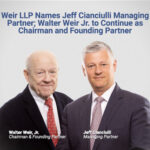 Founder & Chairman, Walter Weir, Jr. with Managing Partner, Jeff Cianciulli